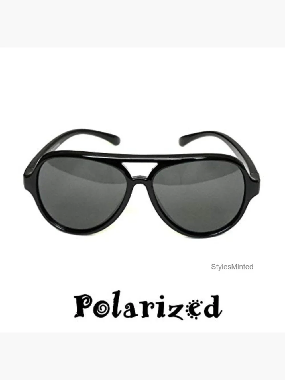 Toddler's First Sunglasses 2-Pack Ages 2-4 Flexible Silicone Aviator UV